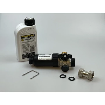Fernox TF1 iszapleválasztó + Fernox protector filter fluid F9