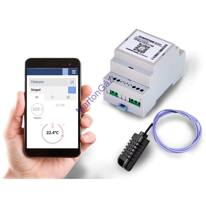 Computherm B300 Wi-Fi termosztát vezetékes hőérzékelővel B300VEZ