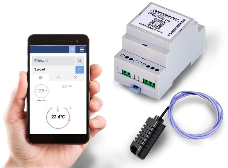 Computherm B300 Wi-Fi termosztát vezetékes hőérzékelővel B300VEZ